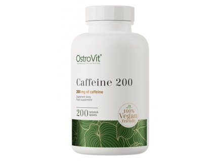OstroVit - Kofein 200 mg, 200 tablet