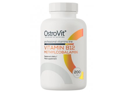 OstroVit - Vitamin B12 Methylocobalamin, 200 tablet