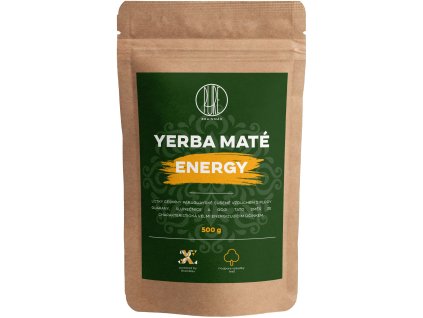 BrainMax Pure Yerba Maté, Energy, 500 g