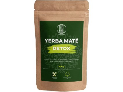 BrainMax Pure Yerba Maté, Detox, 500 g