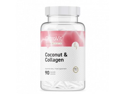 eng pl OstroVit Marine Collagen MCT Oil from coconut 90 caps 26314 1