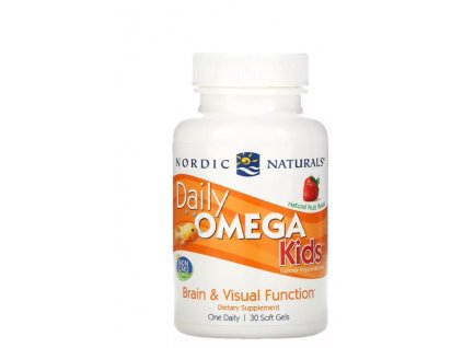 Nordic Naturals - Daily Omega Kids, 30 softgel kapslí