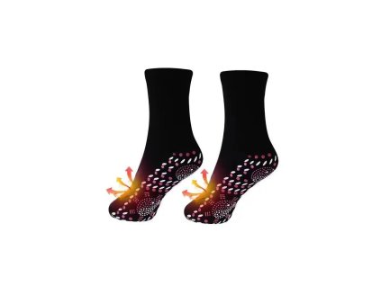 Samozahřívací masážní ponožky, unisex, 3 páry