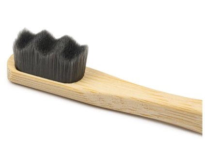 WellMax Bambusový zubní kartáček z mikrovláken, 10x víc štětin