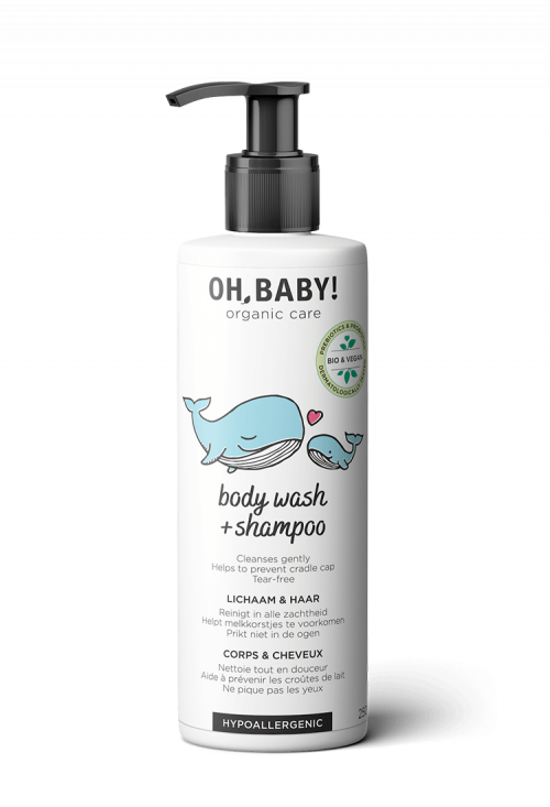 Oh, Baby! organický sprchový gel a šampon 250 ml