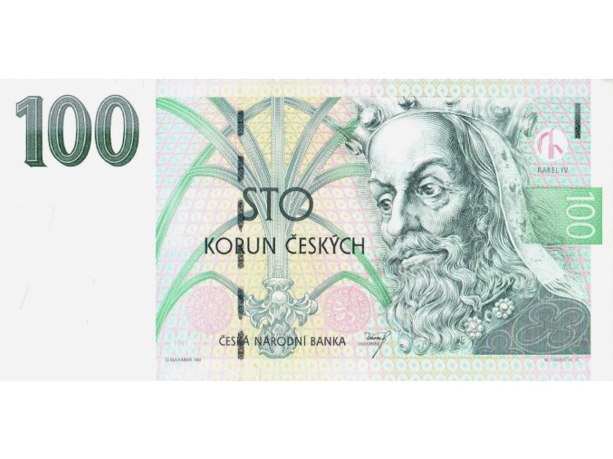 100 KORUN 1997 P18e Serie G UNC (A)