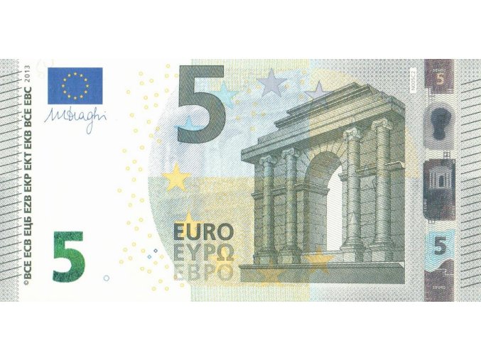 5 EURO 2013 P20n Series N UNC (A)