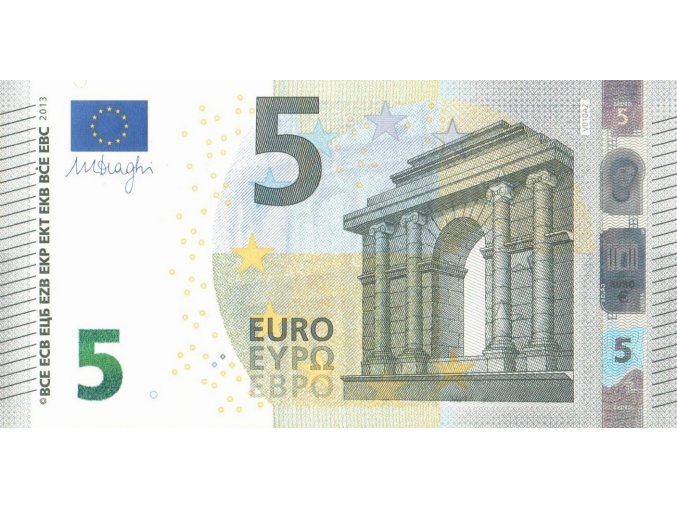 5 Euro 2013 P20v Series V UNC (A)