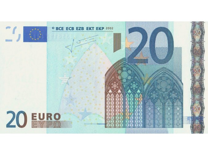 20 Euro 2002 P16s Series S Letter J UNC