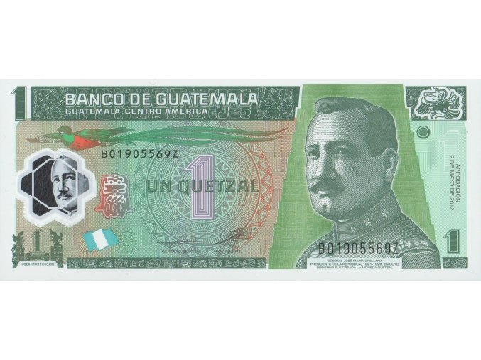1 Qutzal 2012 P115 UNC (A)
