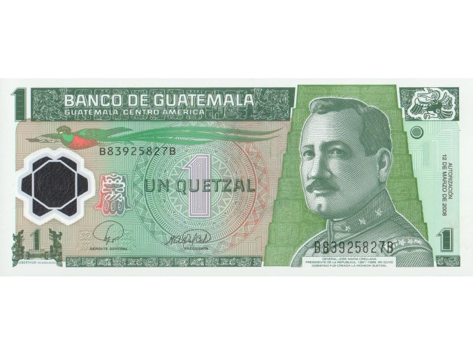 1 Quetzal 12.3. 2008 P115a UNC (A)