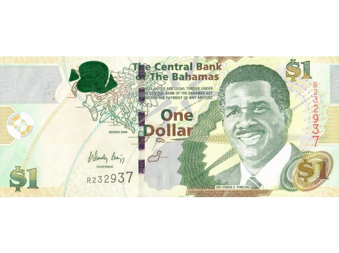 1Dollar 2008 P71 Prefix R UNC (A)
