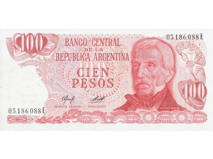 100 Pesos 1976 1978 P302b(2) Series E UNC (A)