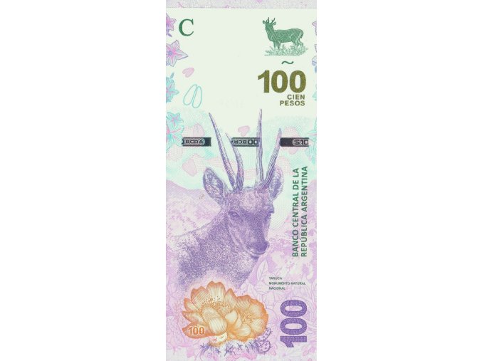 100 Pesos 2018 PW363a Series A UNC (A)
