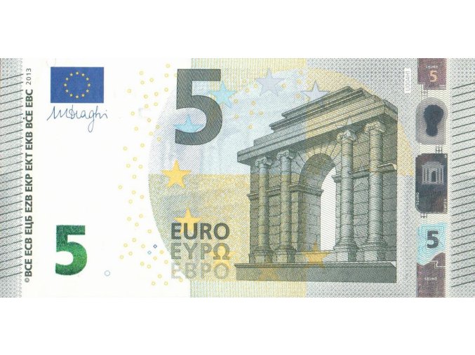 5 EURO 2013 P20u Series U UNC (A)