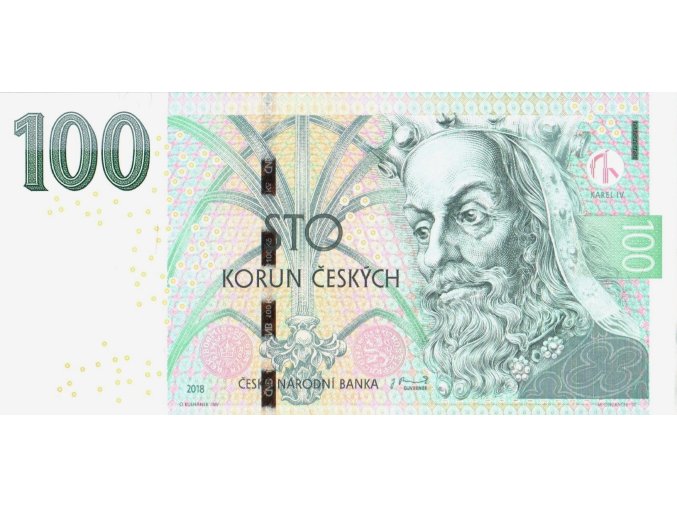 100 KORUN 2018 P18 UNC (A)