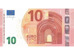 10 EURO 2014 P21x Series X Letter X UNC (A)