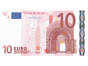 10 Euro 2002 P15x (1) Series X Letter P UNC (A)