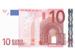 10 Euro 2002 P9x (2) Series X Letter R UNC