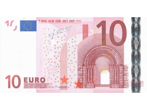 10 Euro 2002 P9u Series U Letter L UNC (A)