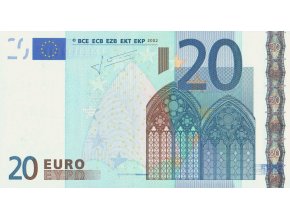 20 Euro 2002 P16s Series S Letter J UNC