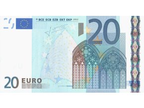 20 Euro 2002 P10e Series E Letter G UNC (A)