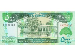 5000 Shillings 2015 P21c Series BT UNC (A)
