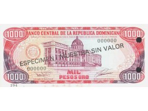 1000 Pesos Oro 1993 P145s Specimen UNC (A)