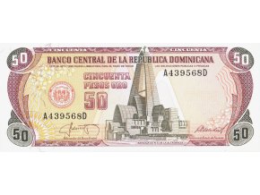 50 Pesos Oro 1987 P121b Series A UNC (A)