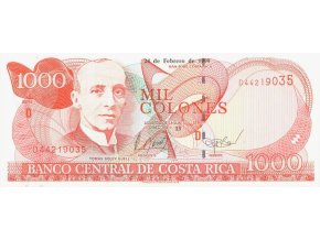 1000 Colones 24.02. 1999 P264c Series D UNC (A)