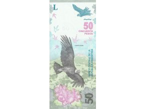 50 Pesos 2016 P363b (2) Series B UNC (A)