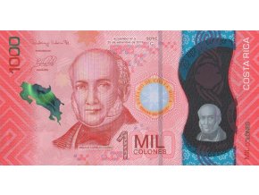 1000 Colones 20.9.2019 PW280 Series C UNC (A)