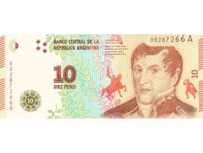 10 Pesos 2016 P360 Series A UNC (A)