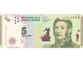 5 Pesos 2015 P359 Series B UNC (A)