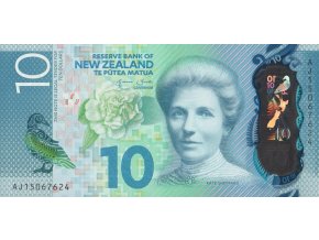 10 Dollars 2015 P192 Series AJ UNC (A)