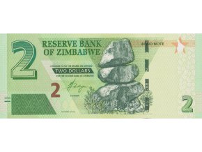 2 Dollars 2016 P99a Series AB UNC (A)
