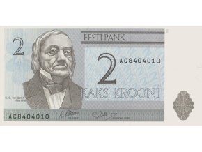 2 Kroon 1992 P70a Series AC UNC (A)