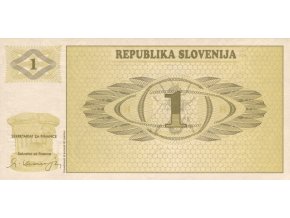 1 Tolar 1990 P1 Series AB (A) UNC