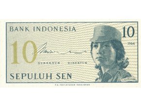 10 sen 1964 P92 UNC (A)