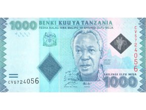 1000 Shilingi 2015 P41a Prefix CV UNC (A)
