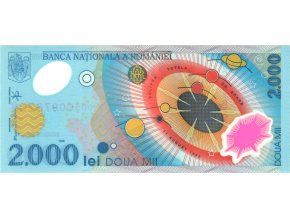 2 000 Lei 1999 P111a sn 005C UNC (A)