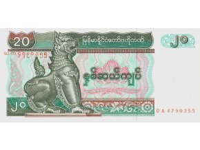 20 Kyat 1994 P72 UNC (A)