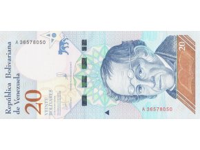 20 Bolívares 15.1. 2018 P104 (B374) 2018 Prefix A UNC(A)