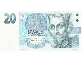20 Korun 1994 P10a Series A21 UNC (A)