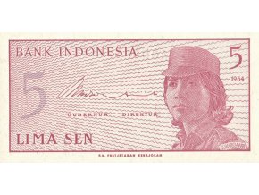 5 sen 1964 P91 UNC (A)