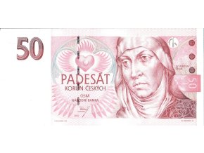 50 KORUN 1997 P17C Prefix E UNC (A)