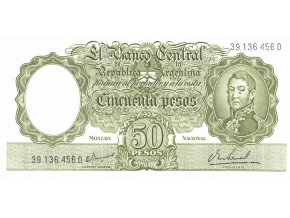 50 Pesos 1968 P276 UNC (A)