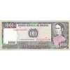1000 Pesos Bolivianos 1982 P167a (3) Series D UNC (A)