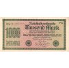 1000 Mark 15.9.1922 P76d Serie PG Nd UNC (A)