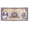 20 Pesos oro 1.1. 1950 P392d (B926e) Serie DD UNC (A)